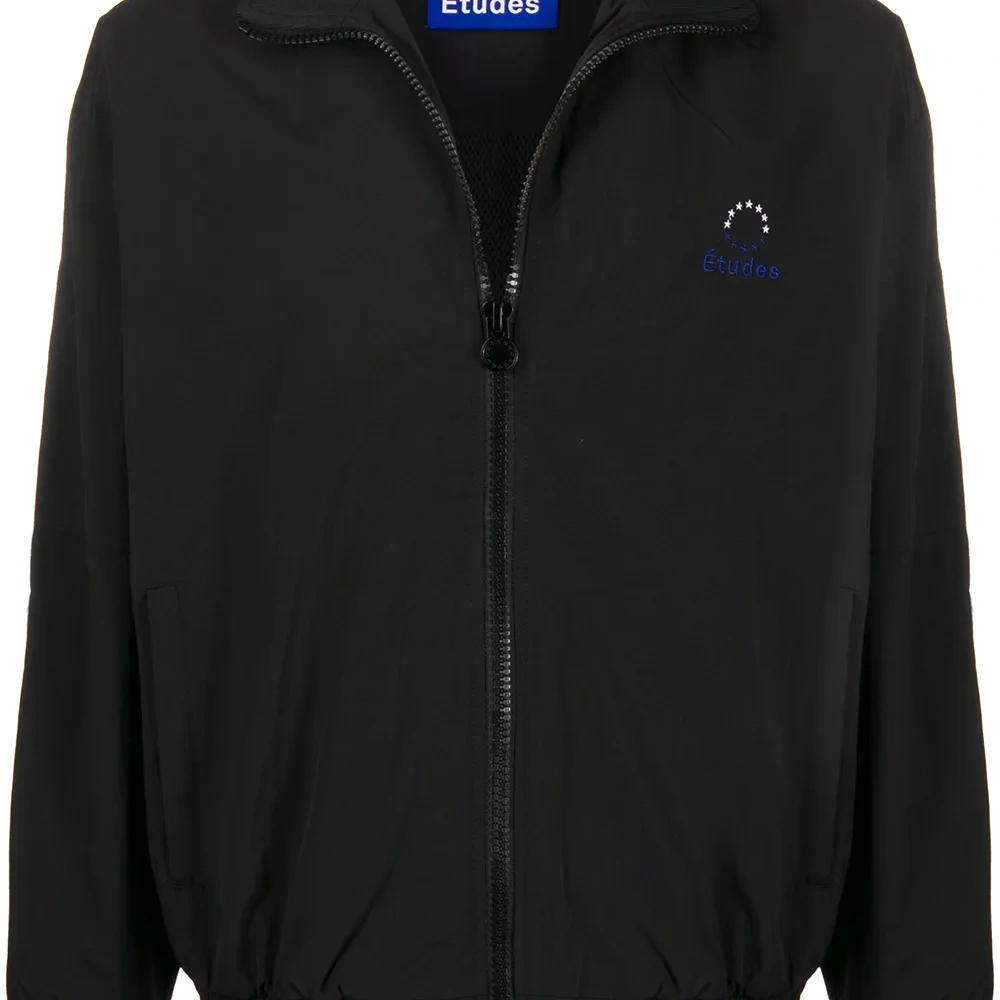 бомбер на молнии с логотипом