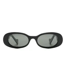 Солнцезащитные очки в овальной оправе с логотипом GG Солнцезащитные очки в овальной оправе с логотипом GG
