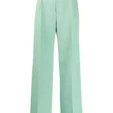 строгие брюки широкого кроя