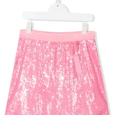 Юбка мини с пайетками