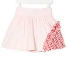 Расклешенная юбка мини в технике пэчворк Расклешенная юбка мини в технике пэчворк