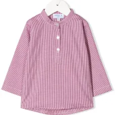 рубашка на пуговицах с принтом