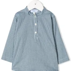 рубашка на пуговицах с принтом