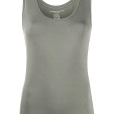 Приталенный топ без рукавов