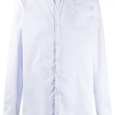 Рубашка с воротником-стойкой