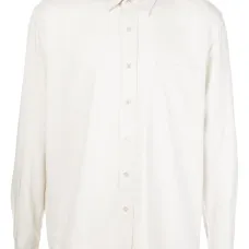 Однотонная рубашка