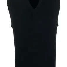 Кашемировый топ с V-образным вырезом