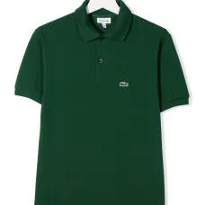 Однотонная рубашка-поло