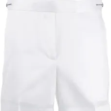 Атласные шорты с завышенной талией