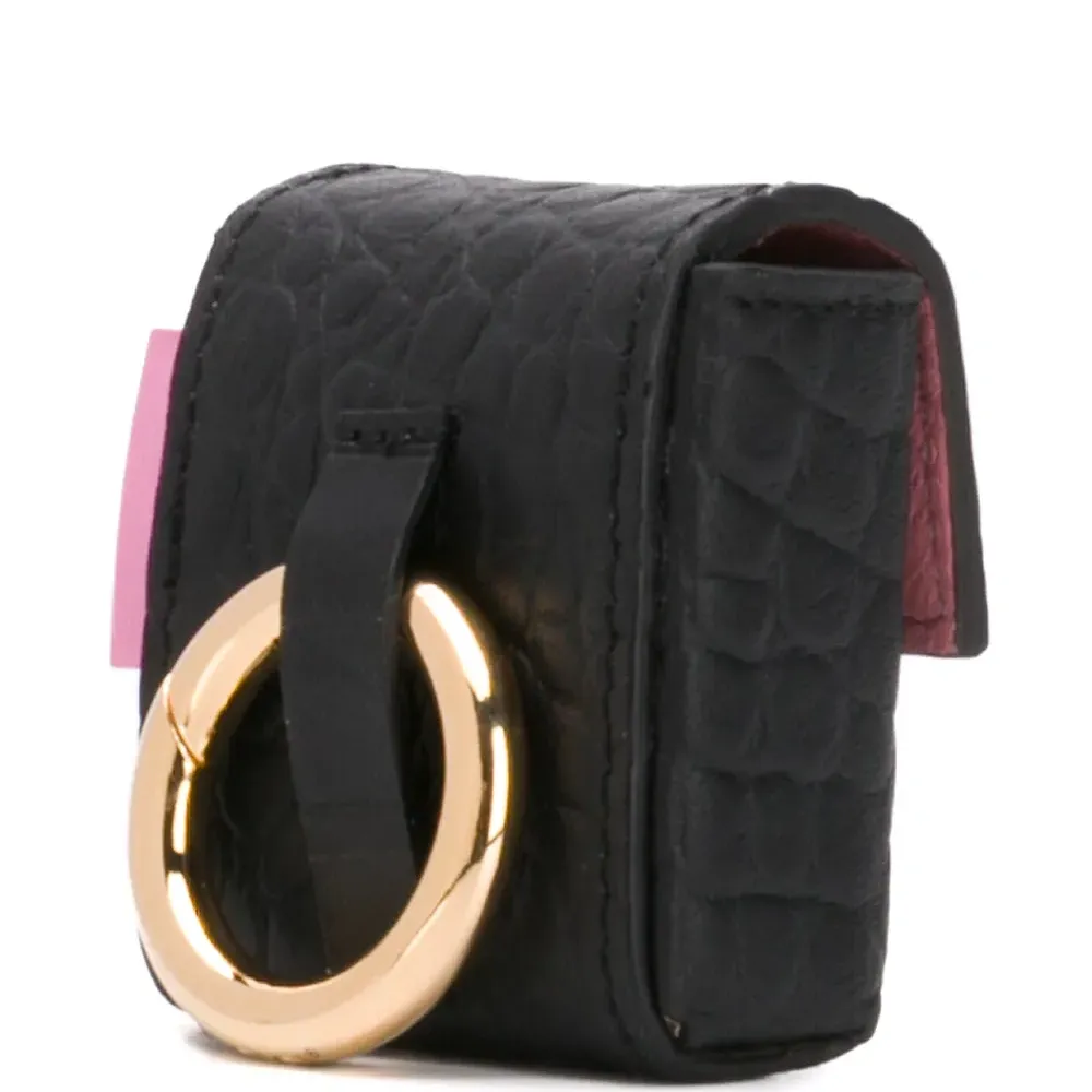 сумка Parigi со шнурком на шею и тиснением