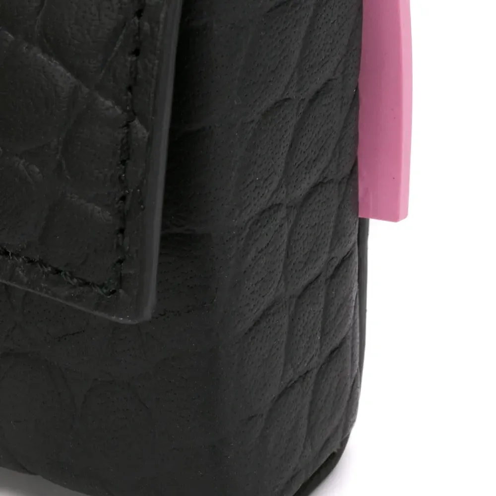 сумка Parigi со шнурком на шею и тиснением