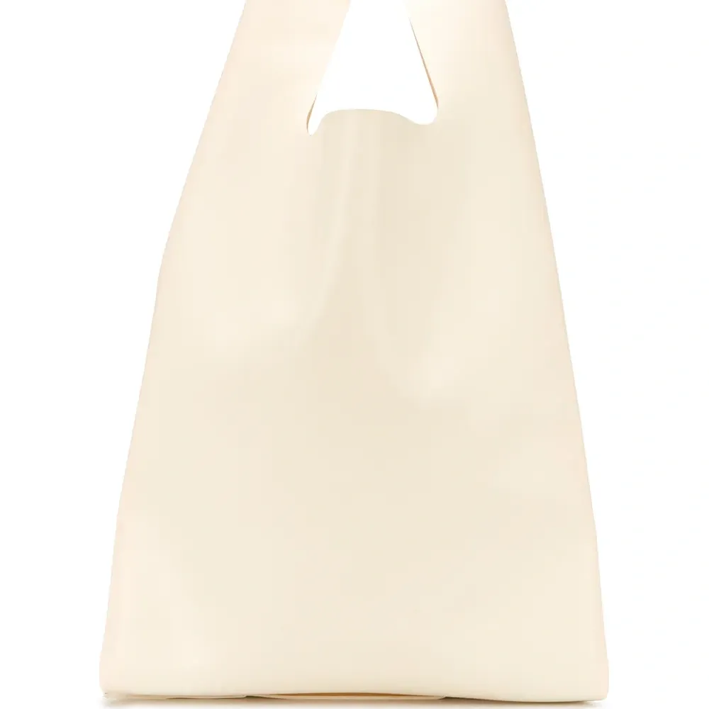 однотонная сумка-шопер