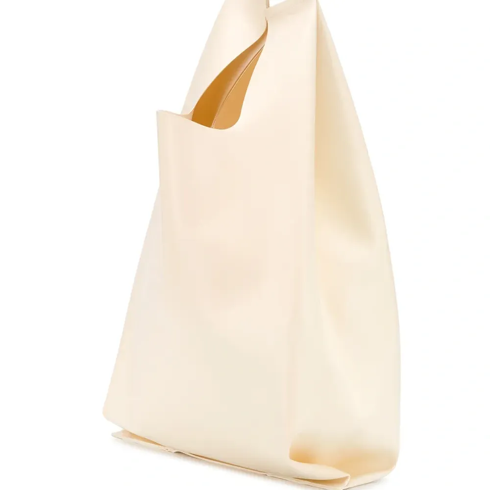 однотонная сумка-шопер