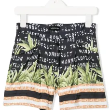 шорты с графичным принтом