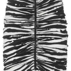 юбка с принтом и сборками юбка с принтом и сборками