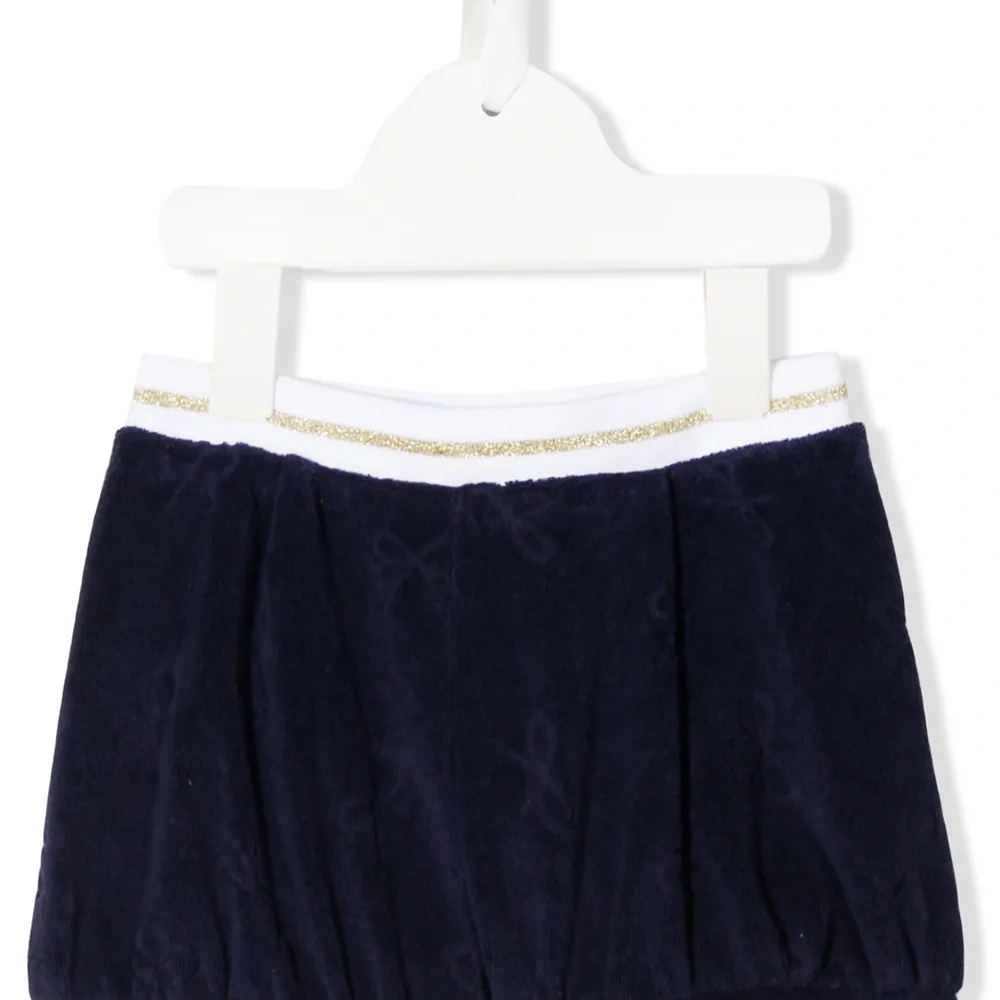 Фактурные шорты с принтом