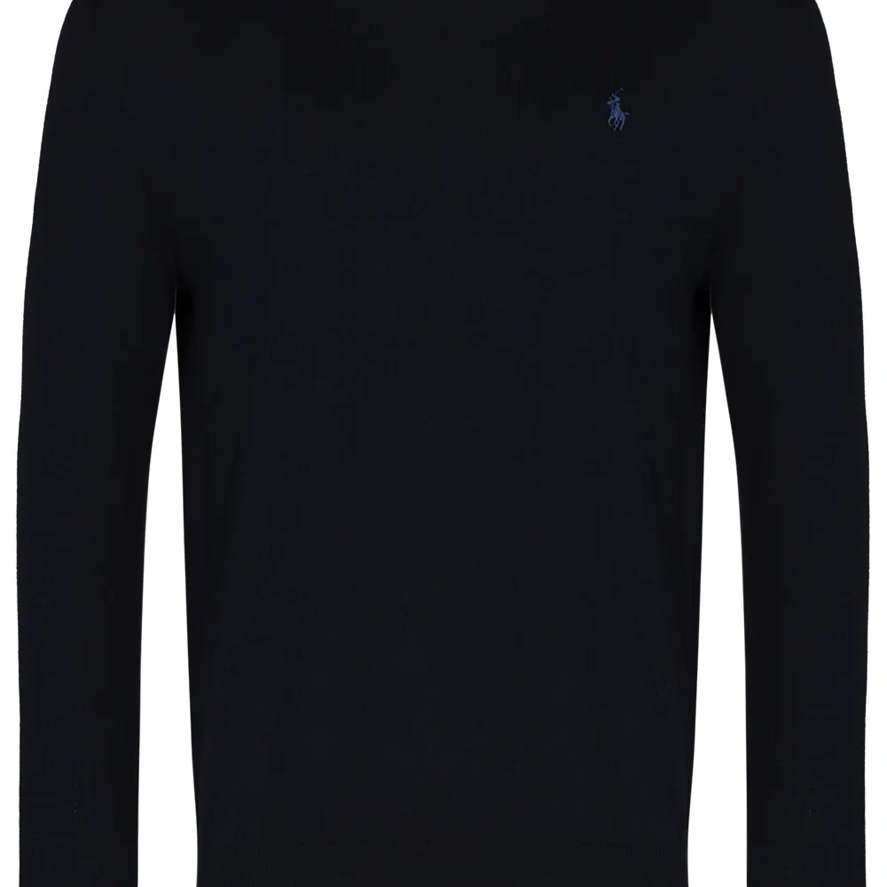 Джемпер с круглым вырезом и логотипом