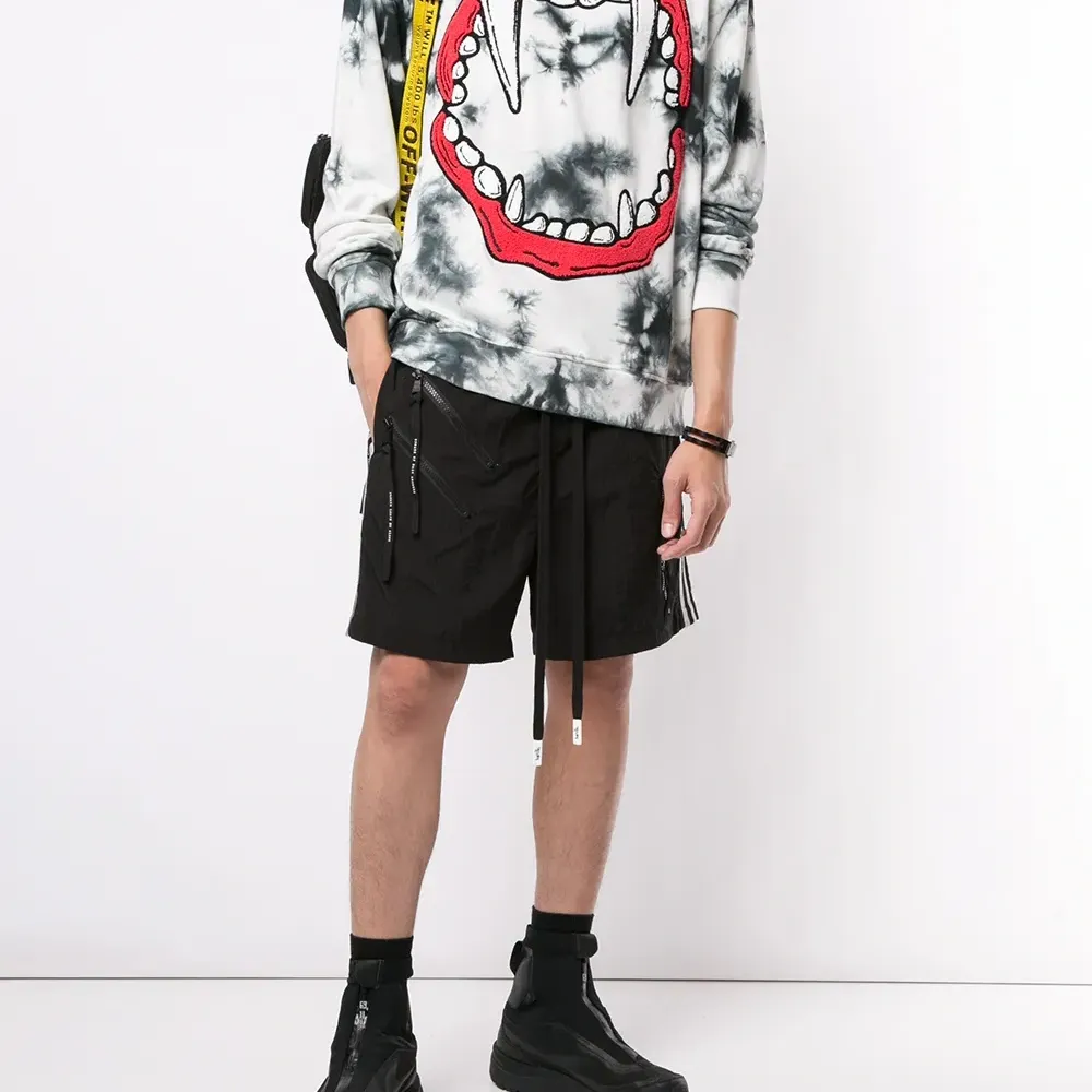 толстовка с принтом тай-дай