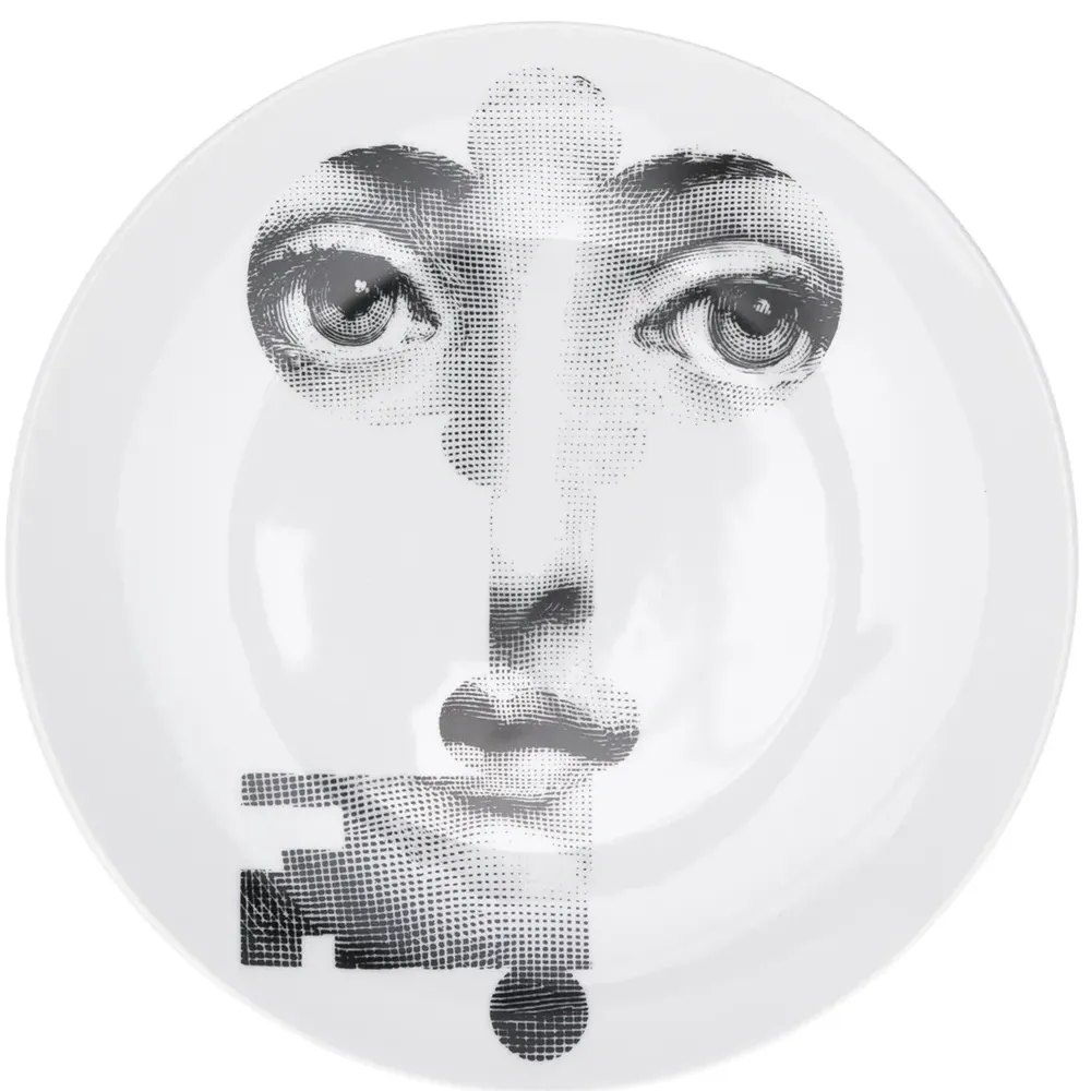 Тарелка с принтом Lina Cavalieri