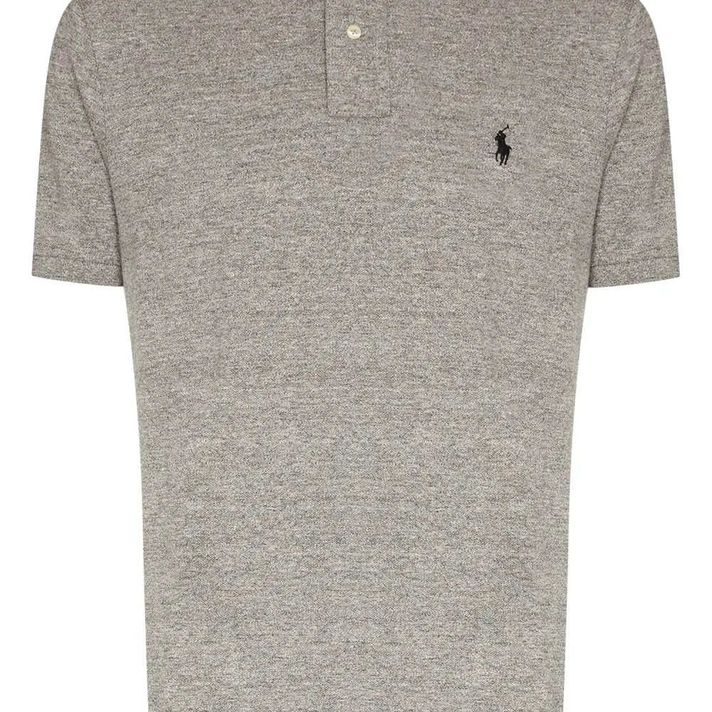 Рубашка поло пике с вышитым логотипом