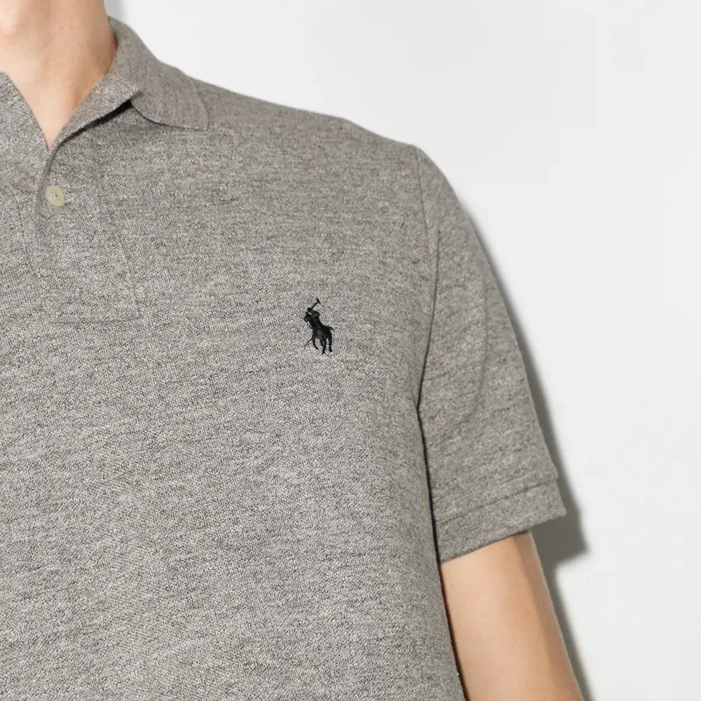 Рубашка поло пике с вышитым логотипом