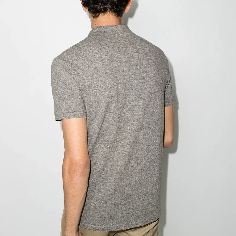 Рубашка поло пике с вышитым логотипом