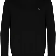 Джемпер с вышитым логотипом