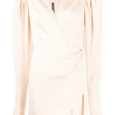 Платье с пышными рукавами