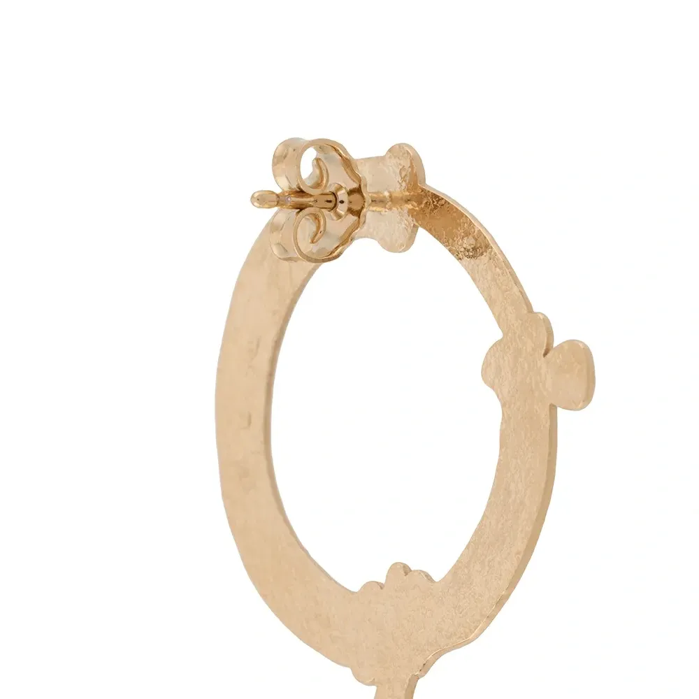 Серьга I Play с хризопразом