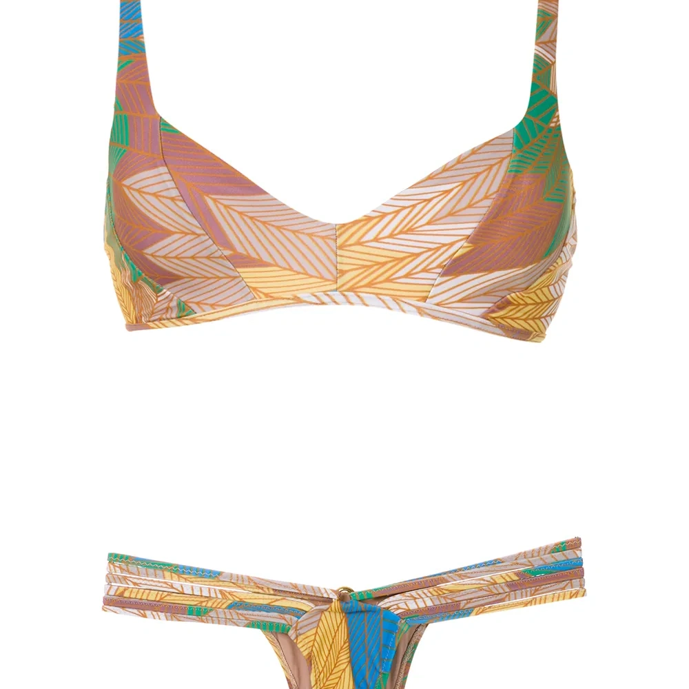 Бикини с принтом Cocar Francês