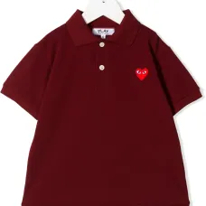 Рубашка поло с вышитым логотипом