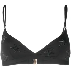 Топ бикини с треугольными чашками и кристаллами Топ бикини с треугольными чашками и кристаллами