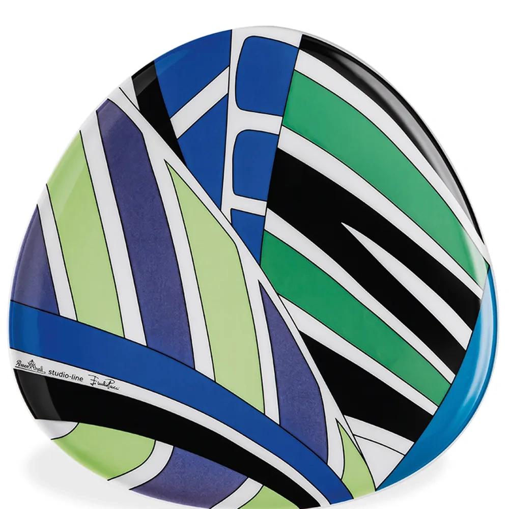 Тарелка Palm Leaves #01