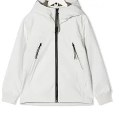 Легкая куртка с линзами на капюшоне