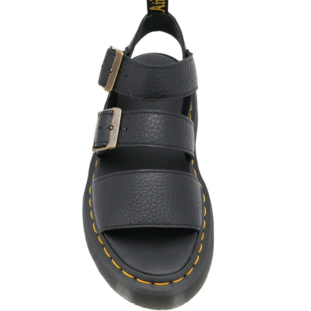 Сандалии с открытым носком и пряжками