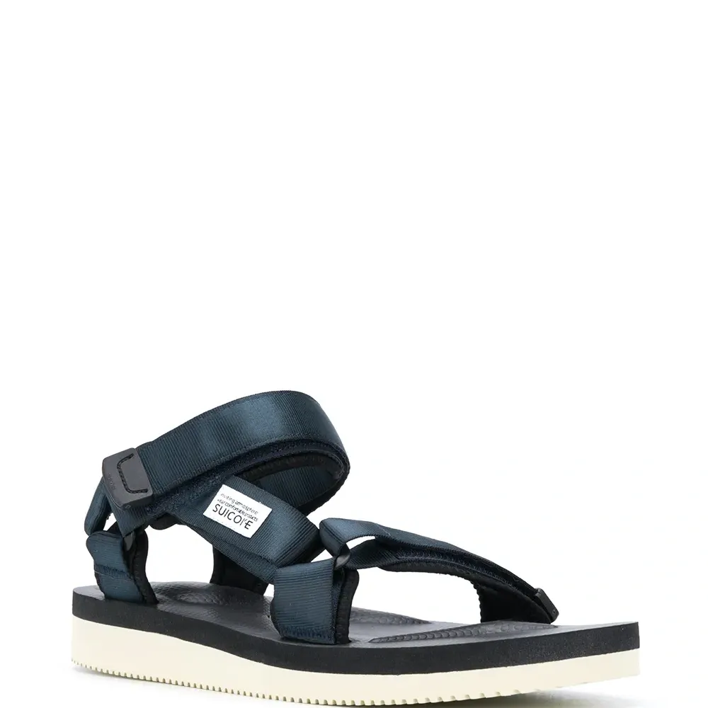 Сандалии на контрастной подошве