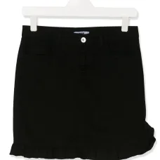 Асимметричная джинсовая юбка Асимметричная джинсовая юбка