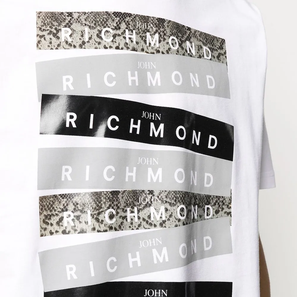 Футболка с круглым вырезом и логотипом