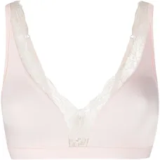 Бюстгальтер с кружевом и мягкими чашками