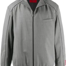 Полосатая куртка на молнии Полосатая куртка на молнии