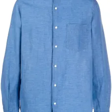 Рубашка на пуговицах с длинными рукавами