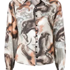 Рубашка Hipismo с принтом