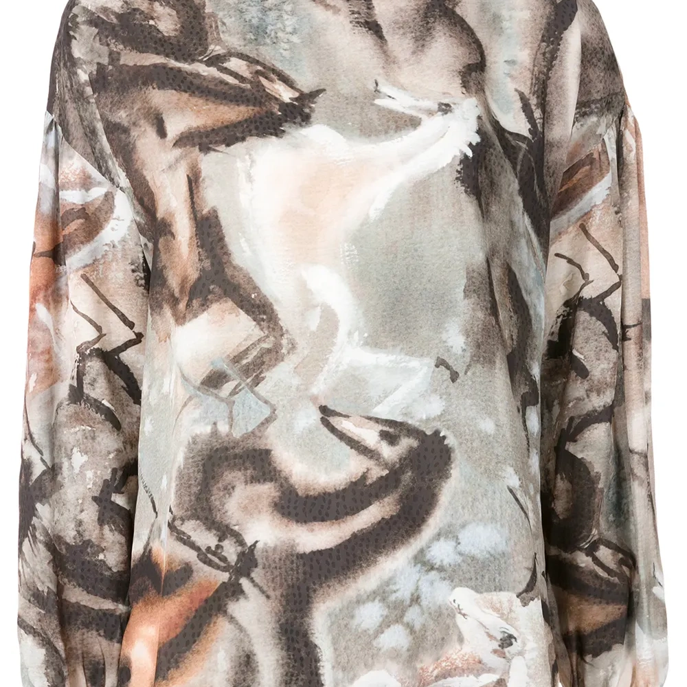 Блузка Hipismo с принтом