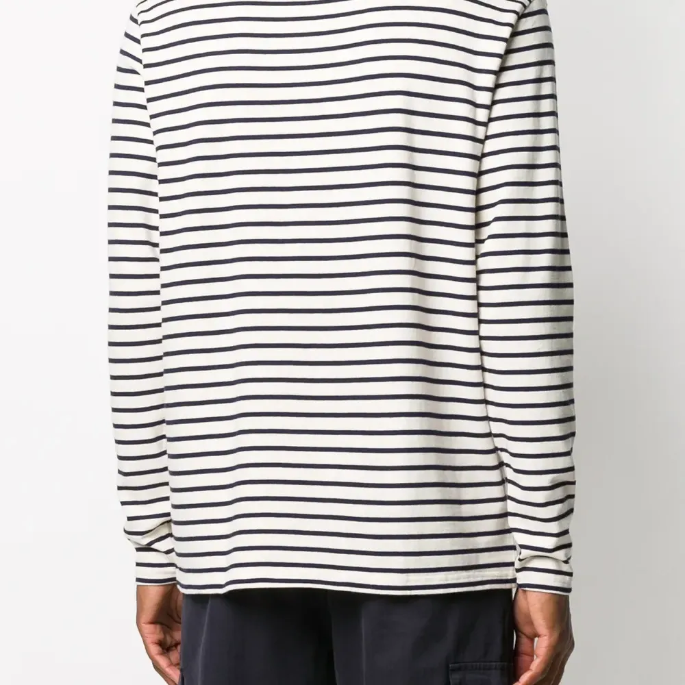 Полосатая рубашка Mells с длинными рукавами