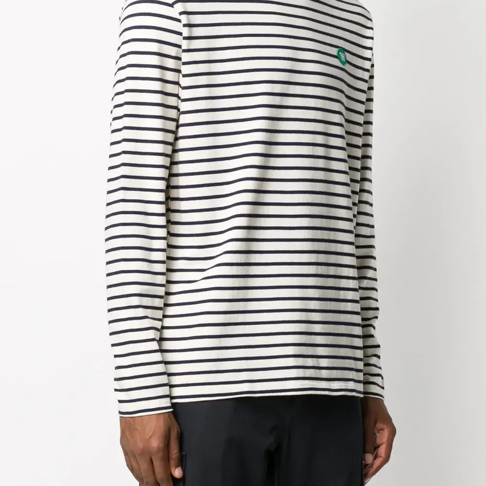 Полосатая рубашка Mells с длинными рукавами