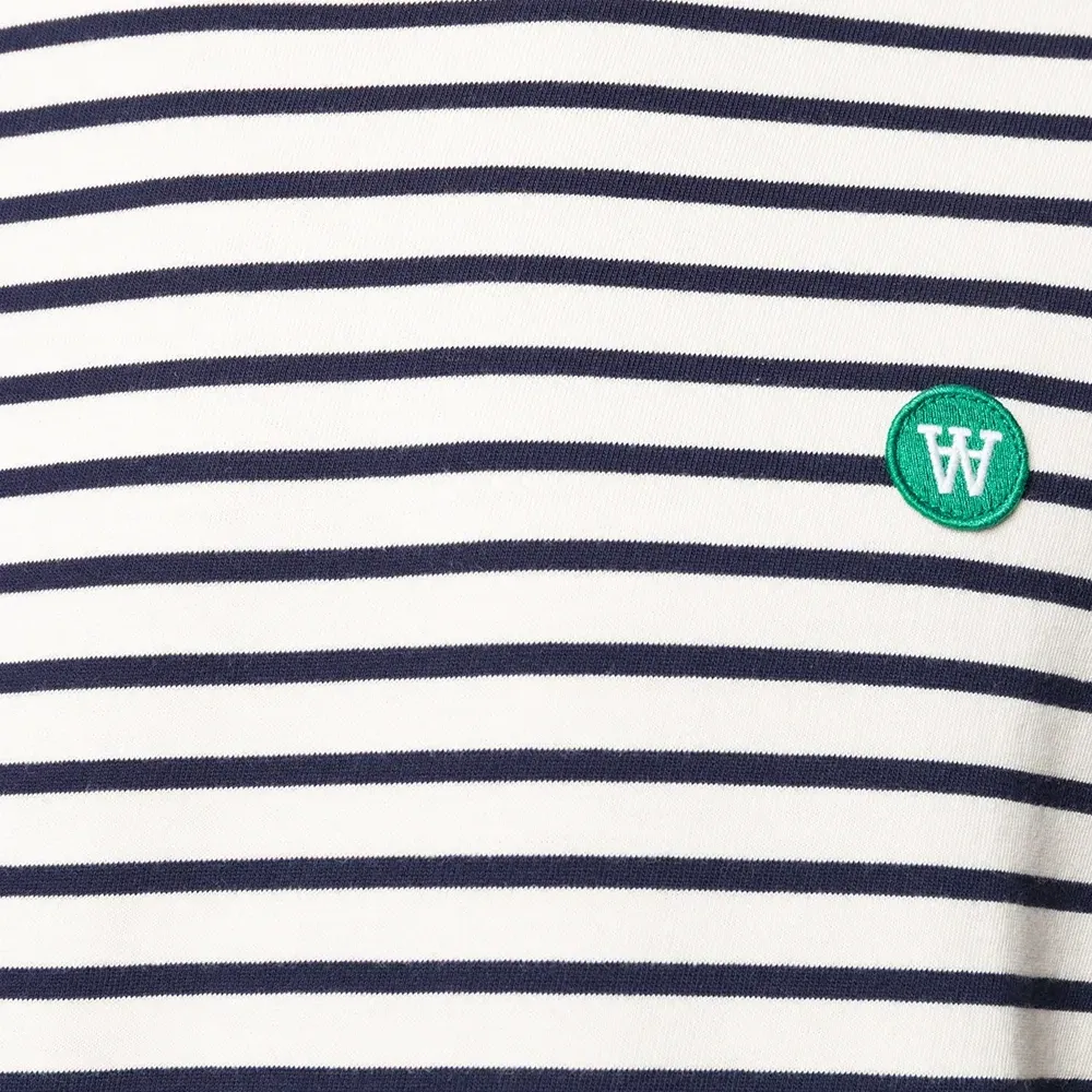 Полосатая рубашка Mells с длинными рукавами