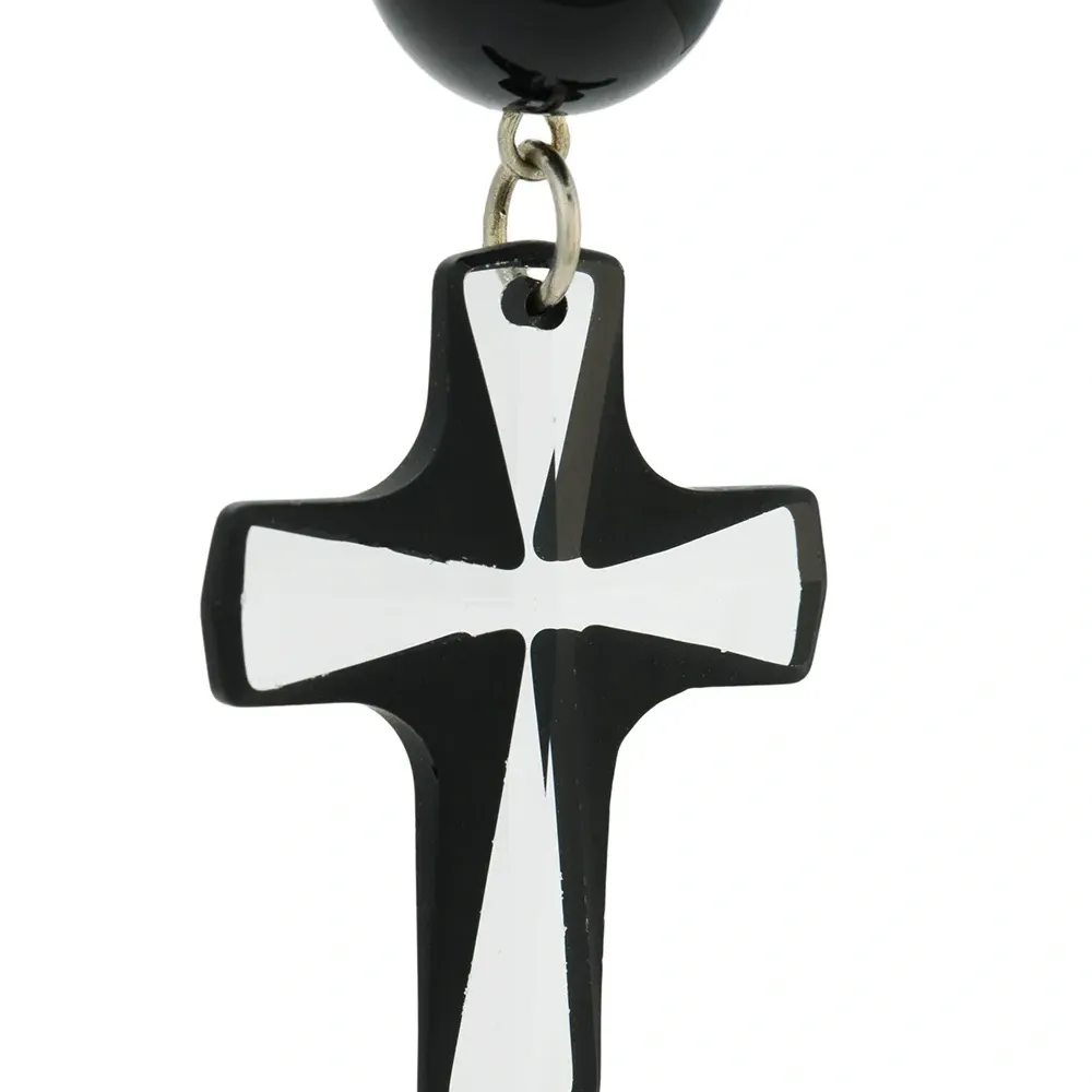 Серьги в форме крестов