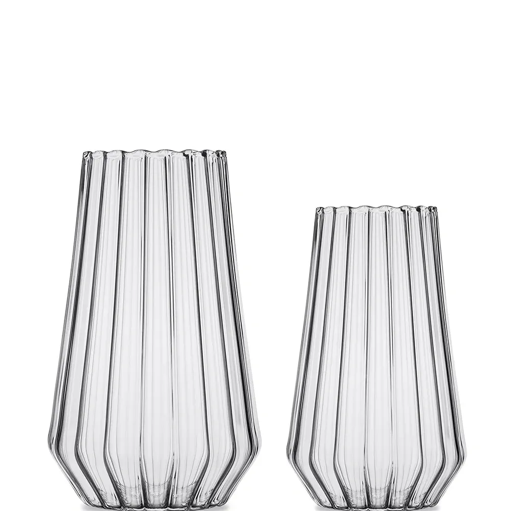 Стеклянная ваза Stella среднего размера