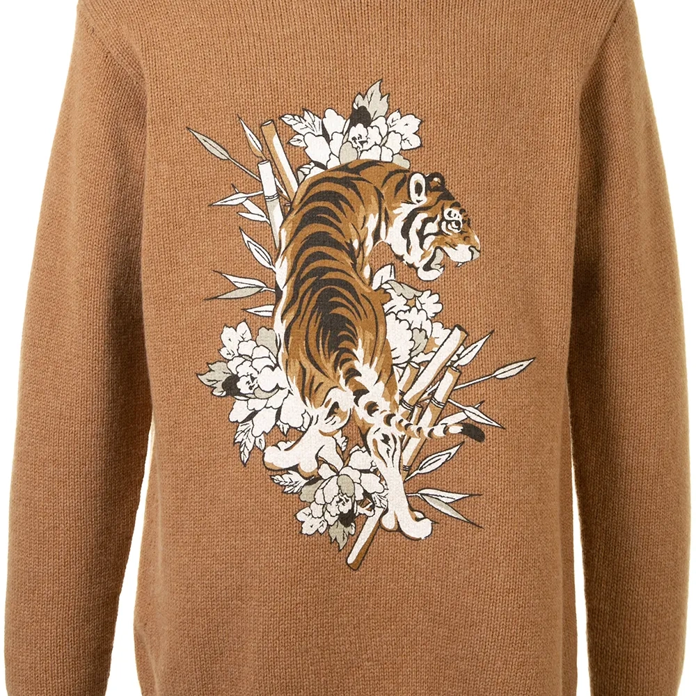 джемпер с принтом