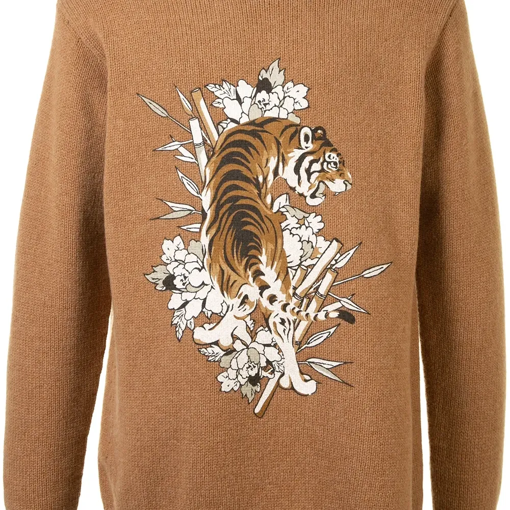 джемпер с принтом